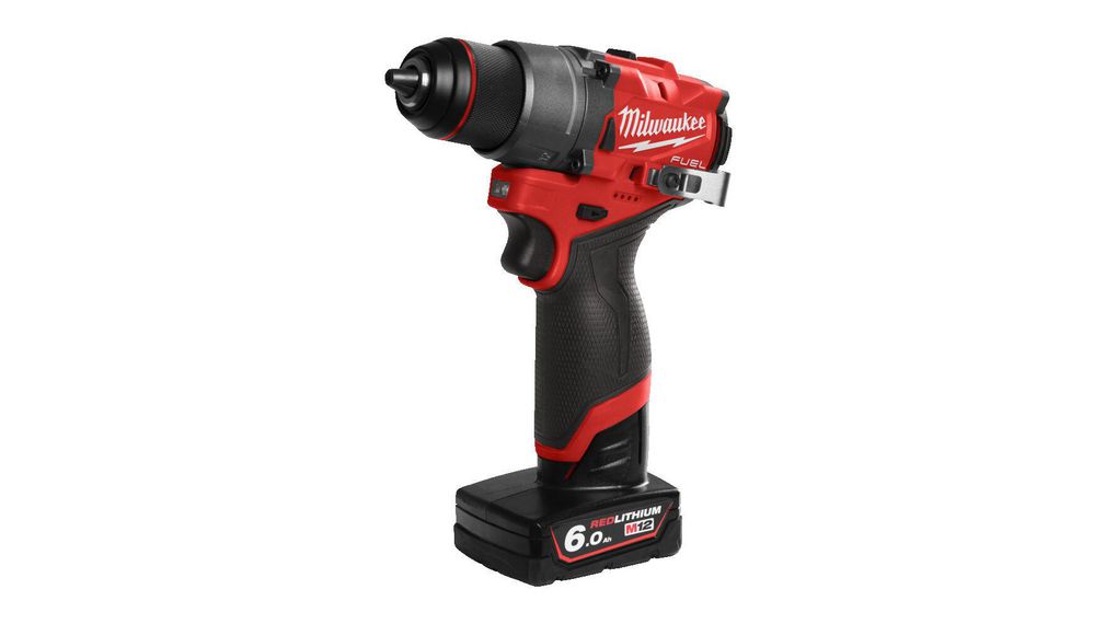 Milwaukee M12 FUEL 12V Cordless Drill Driver Li-Ion, Cordless 6 Ah
