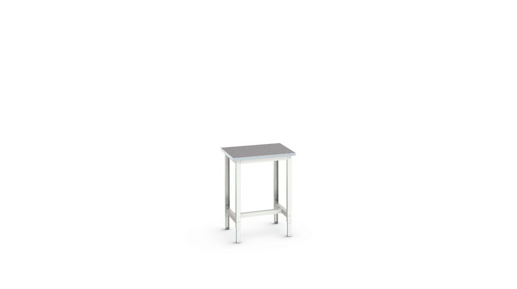 Bott Steel Workbench, Adjustable Height, 780 → 930mm x 700mm x 600mm