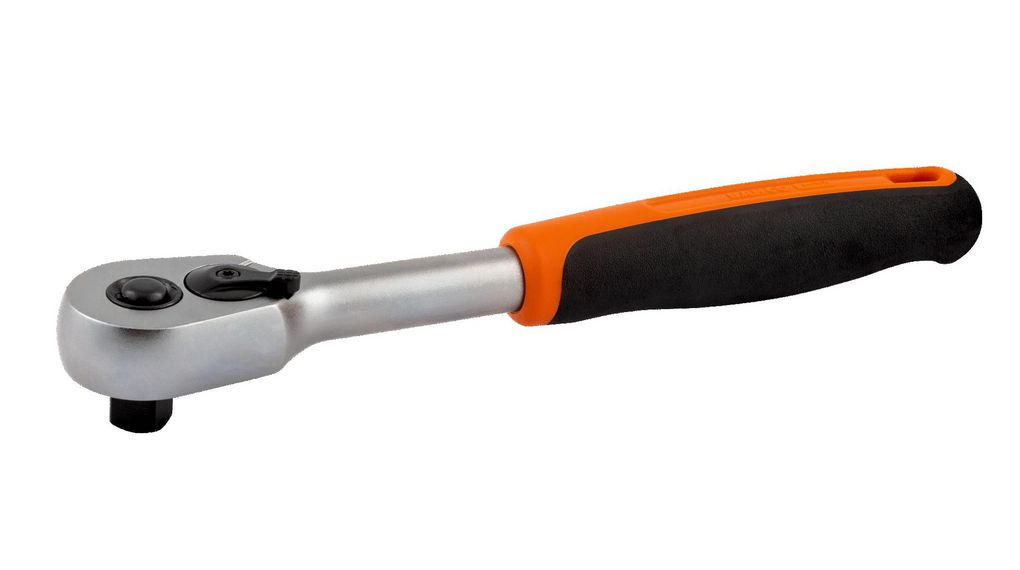 Bahco 7750QR 3/8 in Square Ratchet with Comfortable Handle Handle, 200 mm Overall, 200mm