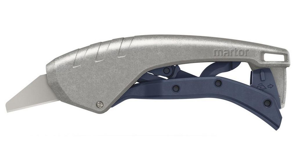 MARTOR Safety Knife with Curved Blade, Retractable, 0.63mm Blade Length 0.63mm
