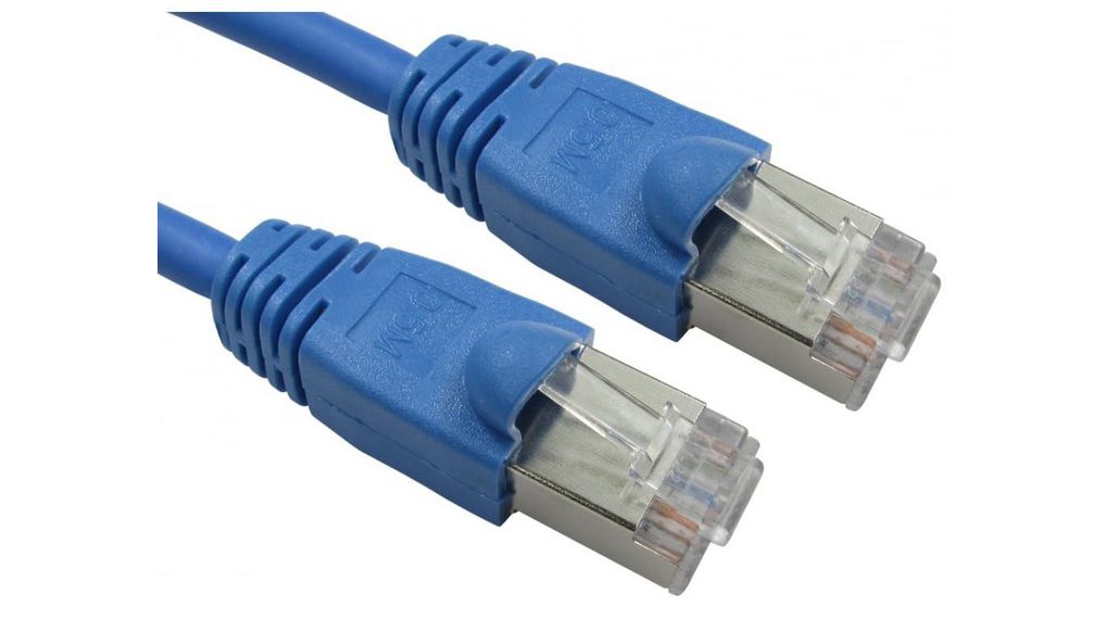 Sheath Rj45 2863270 | RS PRO 30m Cat6, Blue RJ45 to Male RJ45 Male, FTP Shielded ...