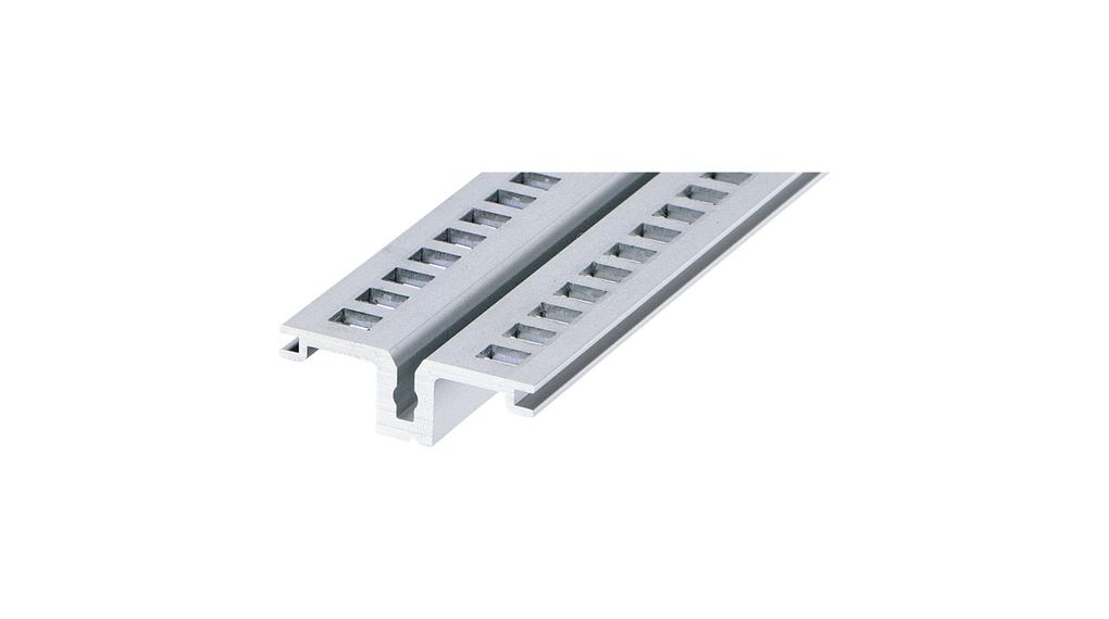 nVent SCHROFF 34561 Series Horizontal Rail for Use with CompactPCI In The Area of Rear I/0, M4 Thread, 1 Piece(s), 431.8mm