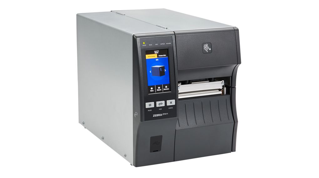 Industriële etikettenprinter met Peller en Oprolmechanisme, 356mm/s, 600 dpi