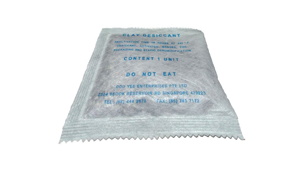 ESD Clay Desiccant, 35g, 91 x 102mm, Pack of 400 pieces