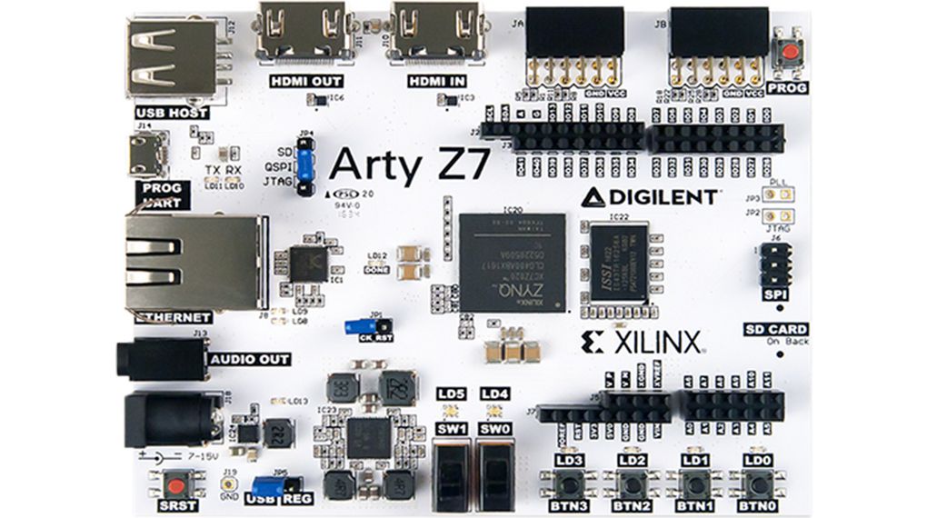 410-346-20 | Digilent Zynq FPGA-Platine mit Arduino Shield ...