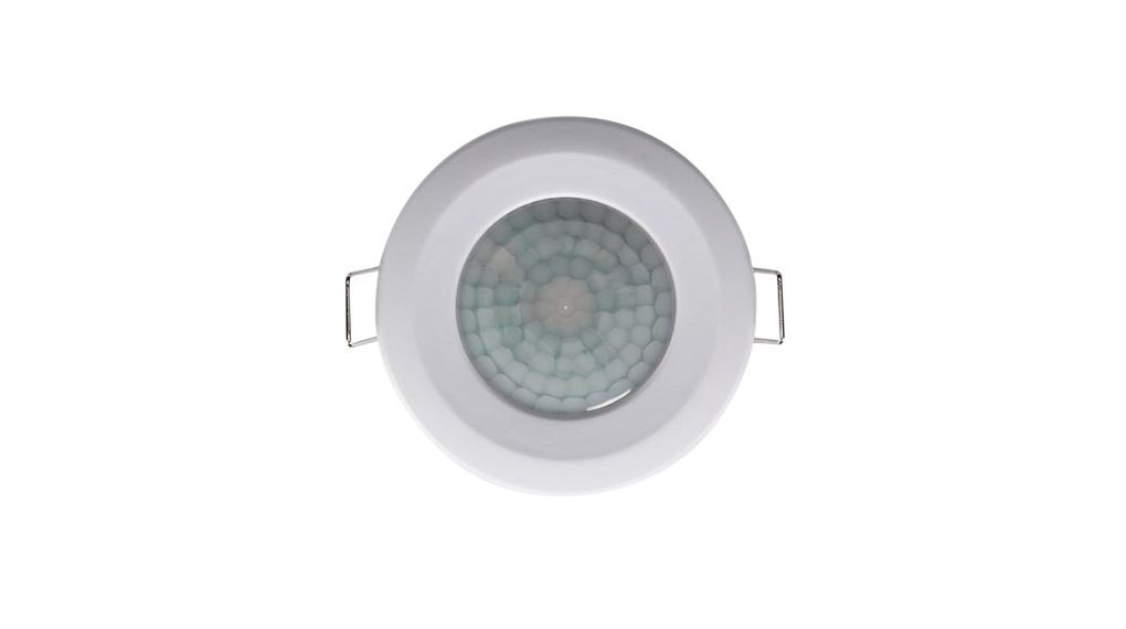 EMS105 Perel Flush Mount Motion Detector, 6m, 360 °, White