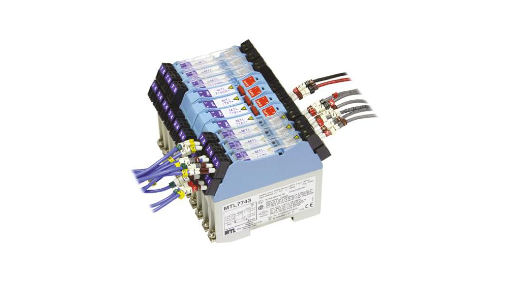 Eaton 2 Channel Zener Barrier, Intrinsic Safety Barrier, Digital Input, ATEX