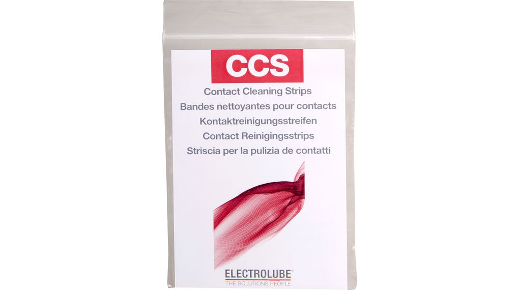 Electronic Contact Cleaning Strips Brown