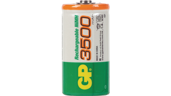 slutningen Dem Meander GP 350CHC-0 / R14 / C | GP Batteries Genopladeligt batteri, C, 1.2V, 3.5Ah  | Elfa Distrelec Danmark