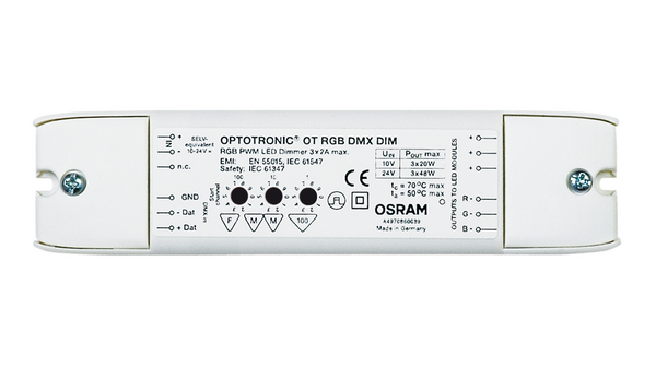 Registratie Zwakheid Spuug uit OT RGB DMX DIM | Osram LED Driver | Distrelec International
