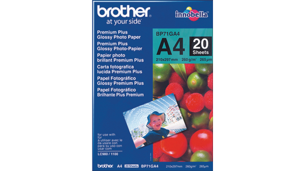 BP71-GA4 | Brother Photo, A4, x 210mm, 20 | Distrelec International