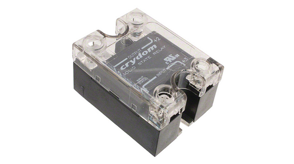 Solid State Relay Single Phase, 1NO, 20A, 72V, Screw Terminal, Power Plus DC