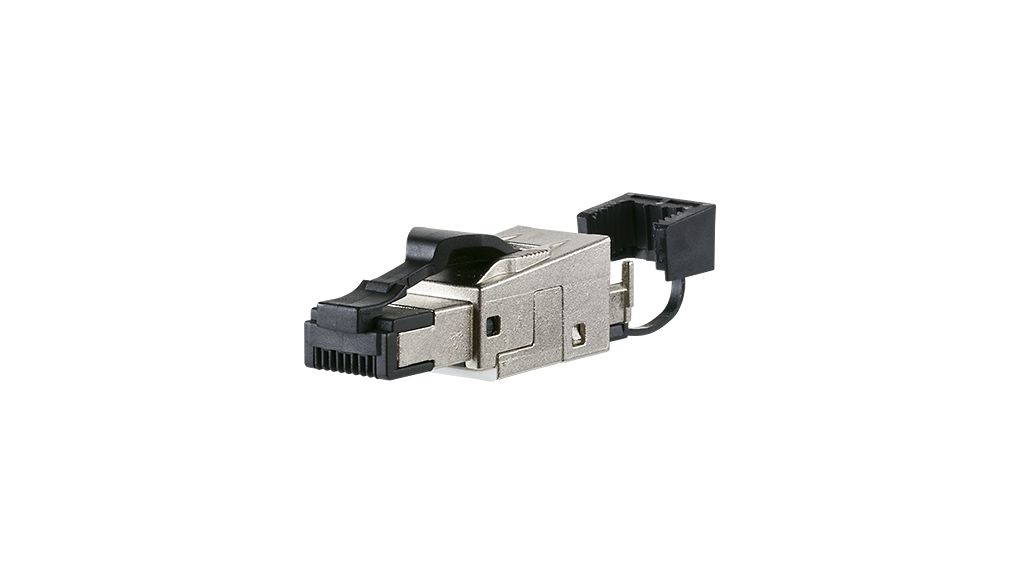 Industrial Connector, Field Plug Pro, Straight, RJ45, CAT6a