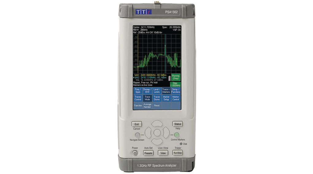 Spektrální analyzér PSA Series 2 LCD-TFT USB 1.3GHz