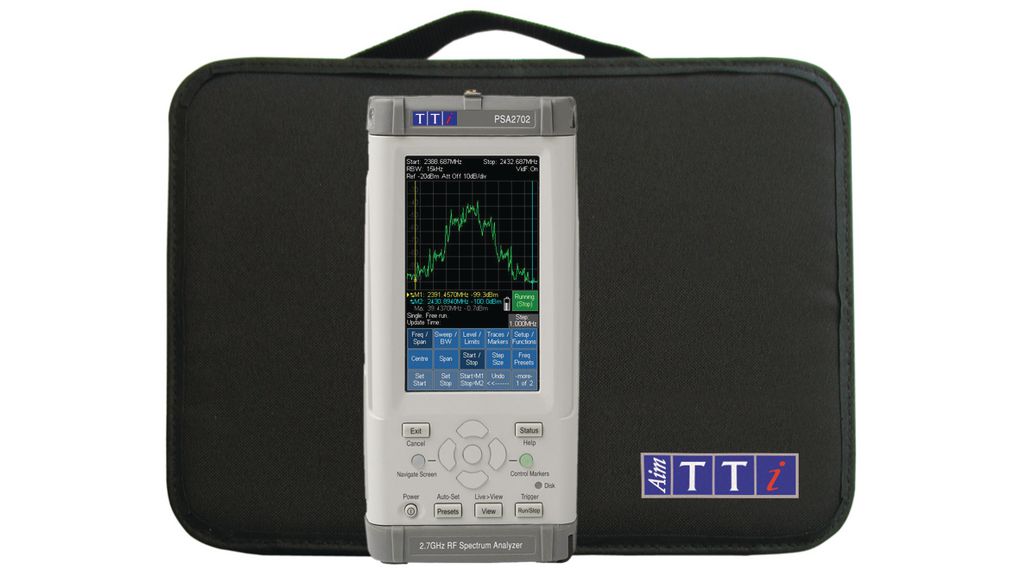 Spektrumanalysator PSA Series 2 LCD-TFT USB 2.7GHz