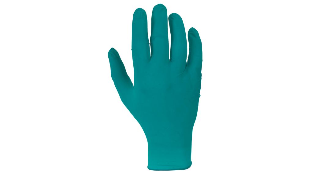 Disposable Gloves, Nitrile, Glove Size Small, Green, Pack of 100 pieces