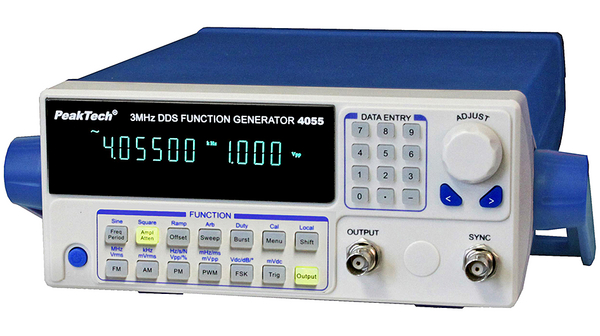 P4055 MV | PeakTech Function Generator, x 3MHz | Switzerland