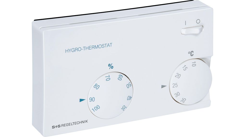 Sisätilan hygrotermostaatti RHT-1 HYGRASREG
