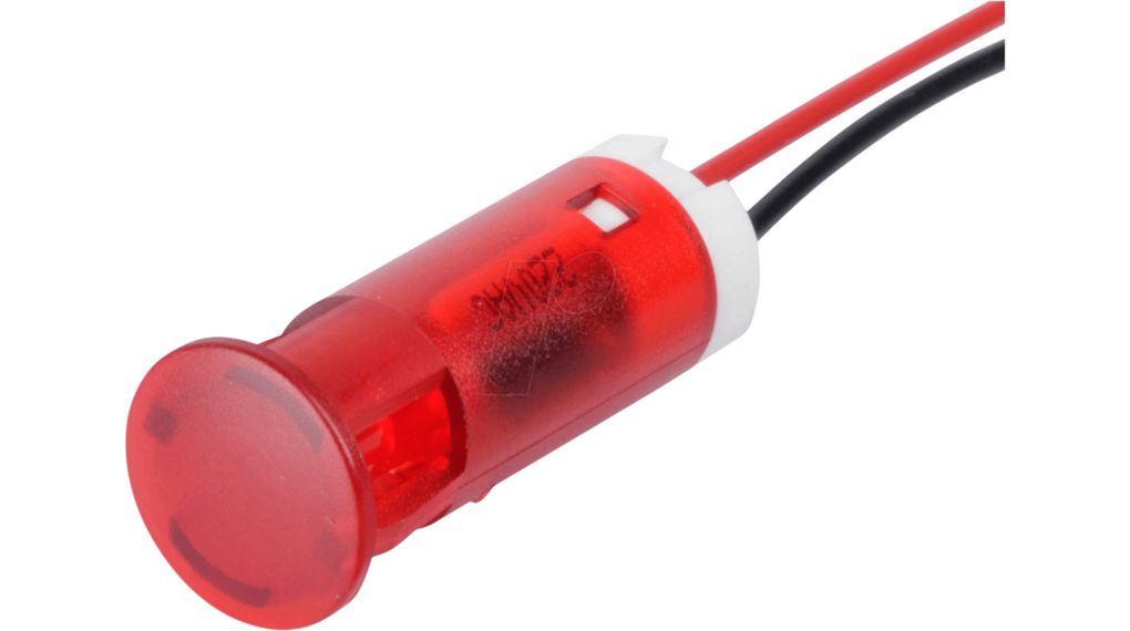 LED IndicatorWires Fixed Red AC 220V