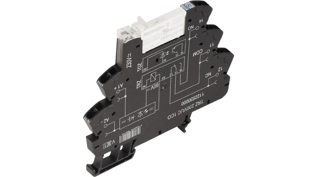 Relay Module TERMSERIES AC / DC 24V 24V 6A Tension Clamp Terminal