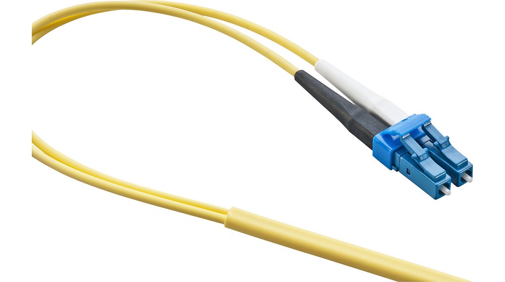 Konfekcionált fényvezető kábel 9/125 um OS2 Duplex LC - LC 3m