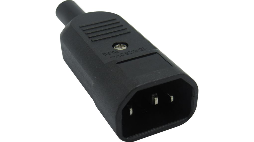 Power Entry Connector, Inlet, C14, 10A