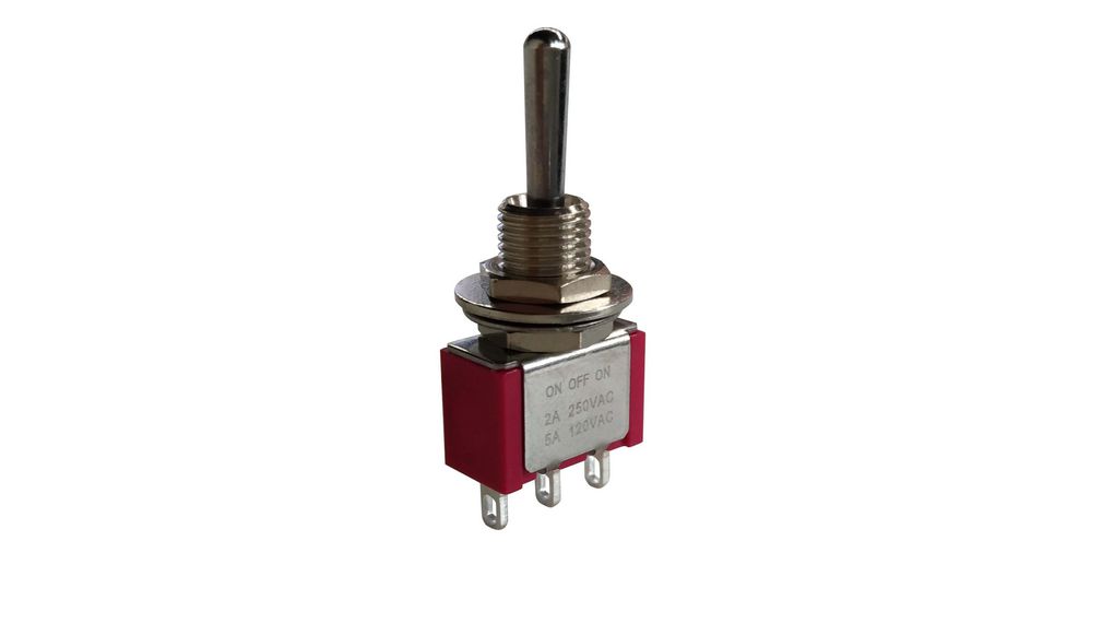 Toggle Switch ON-OFF-ON 5 A / 2 A 1CO