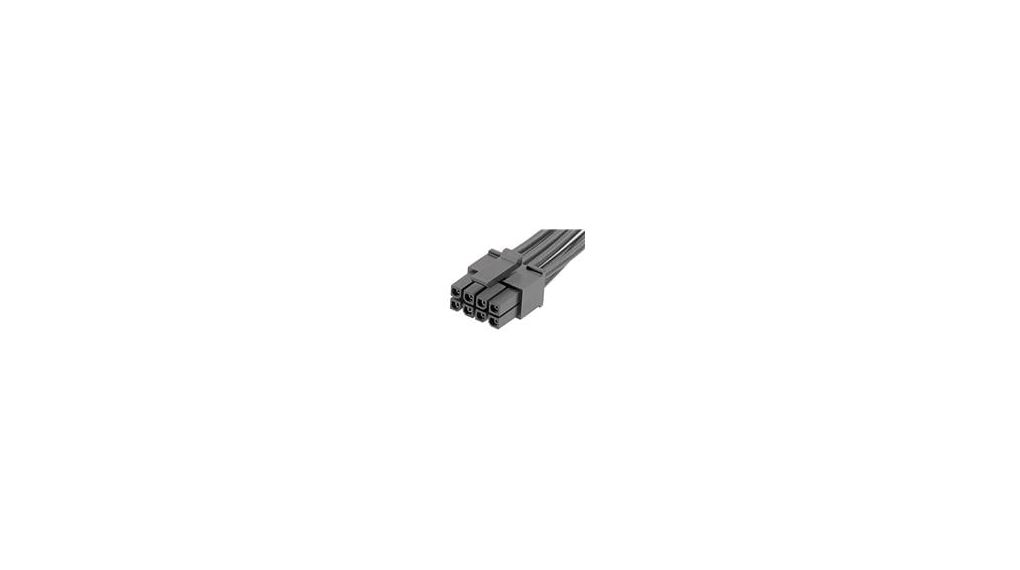 214756-1081 | Molex DC Power Cords MICRO-FIT3.0 R-S 8 CIRCUI 