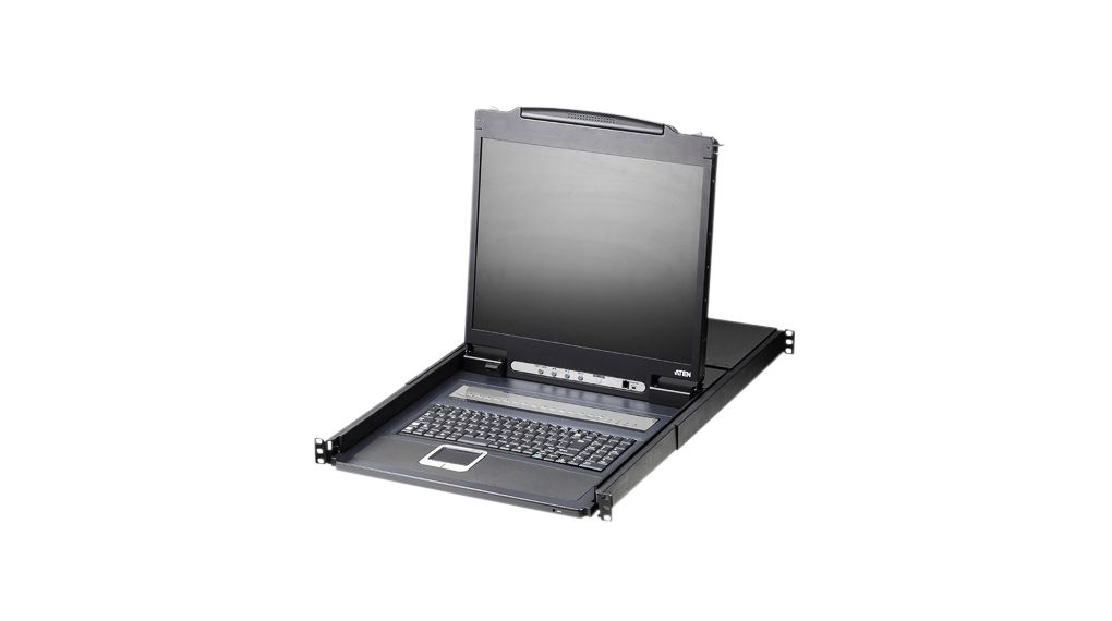 CL1308N D | Aten 19 LCD KVM Switch, 1280 x 1024, SPHD / VGA - USB 