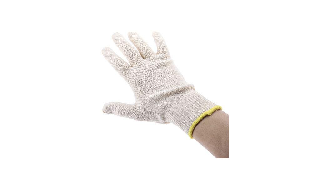 White Cotton General Purpose Work Gloves, Size 10, Large