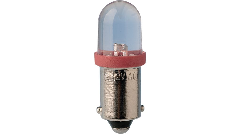 LED Bulb 24V 20mA BA9s White