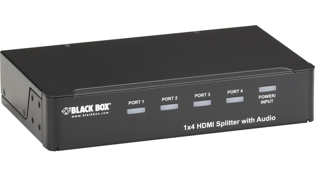 1 x 4 HDMI Splitter with Audio