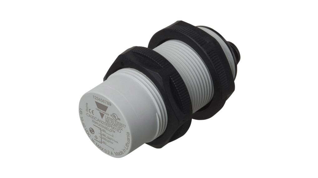 Capacitive Sensor with IO-Link 25mm 200mA 50Hz 40V IP67 / IP68 Connector, M12, 4-Pin CA30