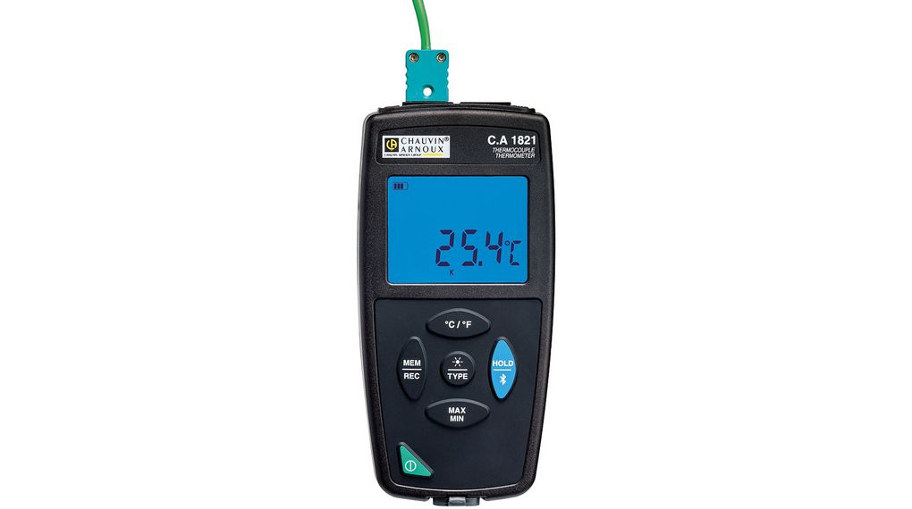 Thermocouple Thermometer, 1 Inputs, -250 ... 1767°C