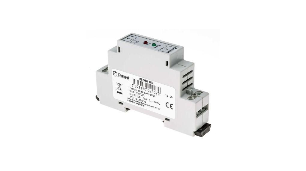 Signal Conditioner, RTD Input, Voltage Output, 24V dc Supply