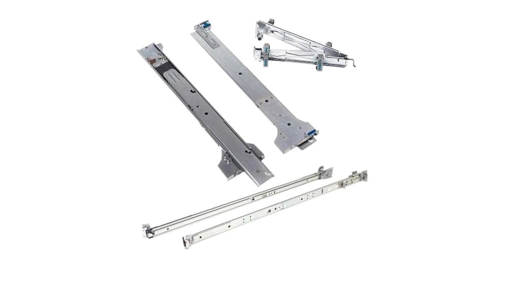 Rails Statiques Dell 1U - Kit De Montage Pour Serveurs PowerEdge R320 à R650, PowerVault NX