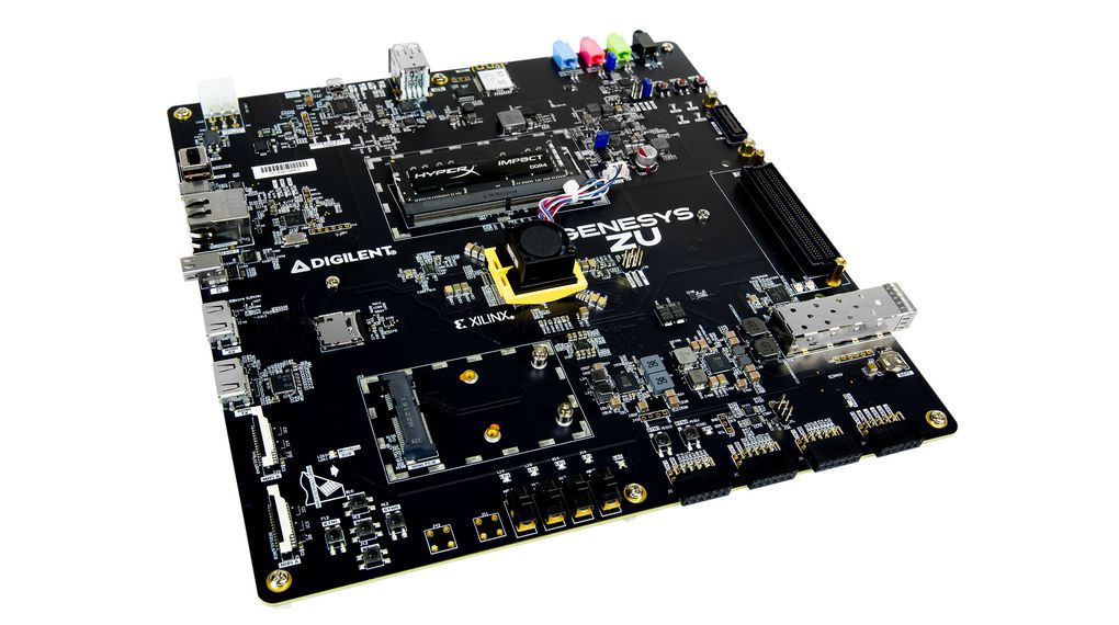 Genesys ZU Development Board with Zynq Ultrascale+ MPSoC for Video Processing