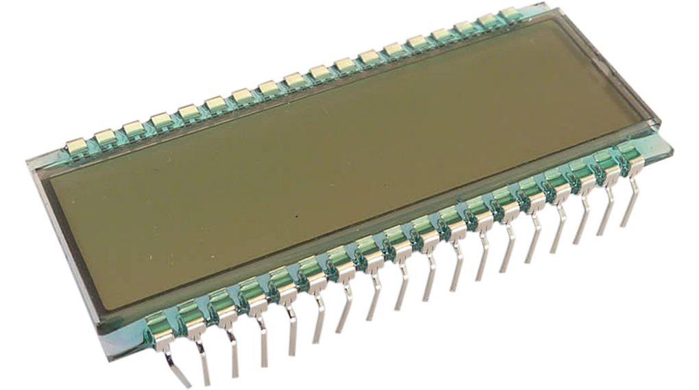 14-segment LCD 7 mm 1 x 8 3 V