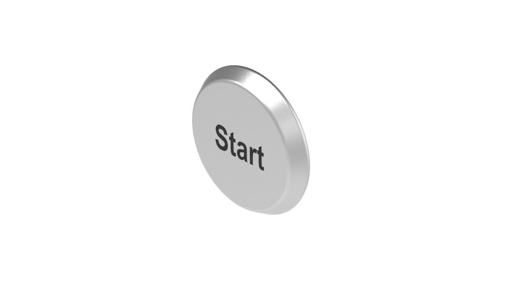 Switch Lens Round 33mm Metallic Aluminium EAO 56 Series