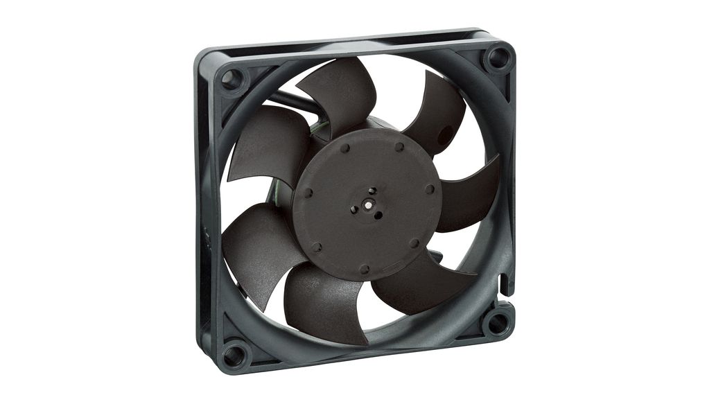 Ventilateur axial DC 70x70x15mm 12V 43m³/h