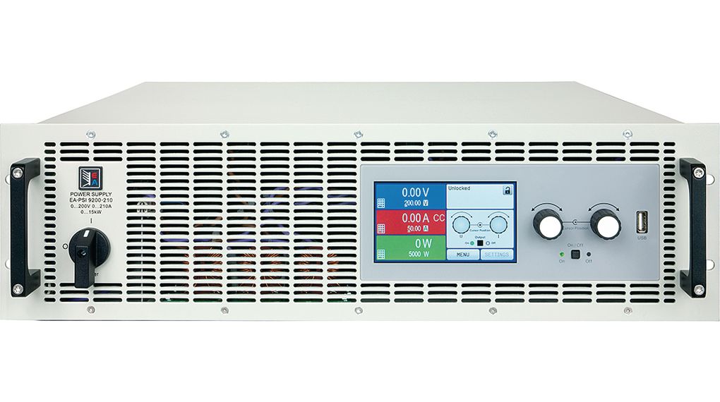 Bench Top Power Supply Programmable 1kV 30A 10kW USB / RS485 / Analogue DE/FR Type F/E (CEE 7/7) Plug