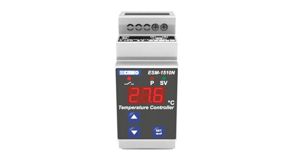 Temperature Controller, ON / OFF, RTD, Pt1000, 30V, Relay