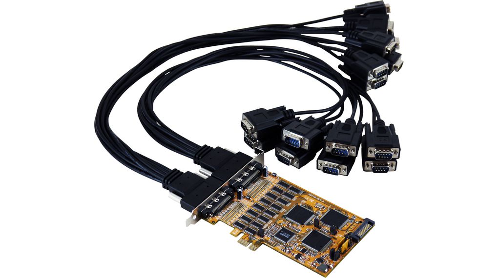 Grensesnittkort, RS-232, DB68 hunn, PCIe