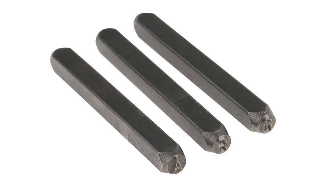 4mm x 27 Piece Engraving Punch Set, (Letters: A → Z, (&))