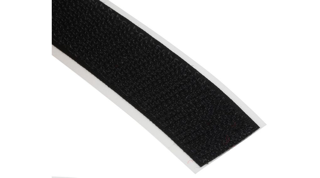 Velcro Black Hook Tape, 20mm x 5m, 5 M