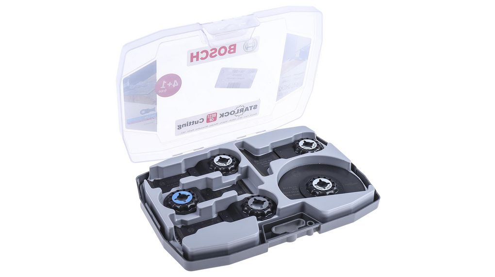 Bosch 5-Piece Oscillating Blade Set for use with Oscillating Multi Tool