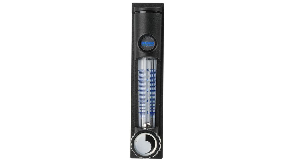 MR3000 Series Variable Area Flow Meter for Gas, 1L/min Min, 10 L/min Max 10L/min 1/8" NPT