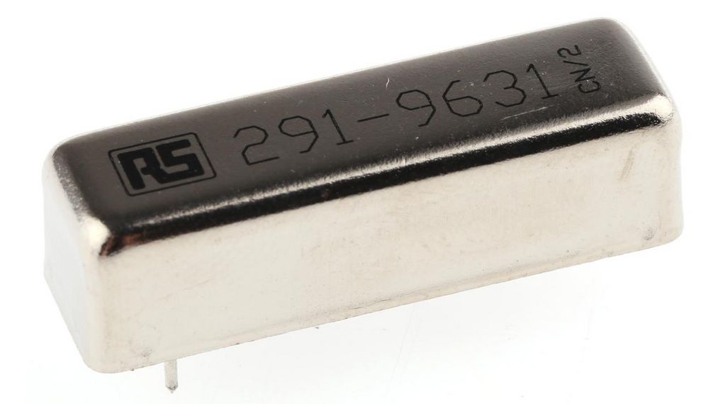 RS PRO PCB Mount Reed Relay, 48V dc Coil, SPST, 200V dc Max, 1 A Max, 12000Ohm