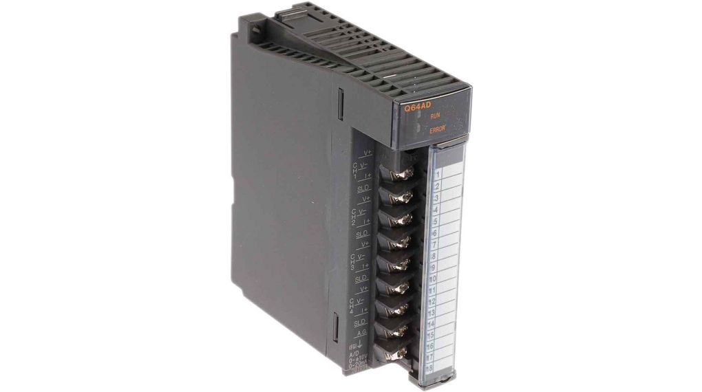 MELSEC Q Series PLC I/O Module for Use with MELSEC Q Series, Analogue