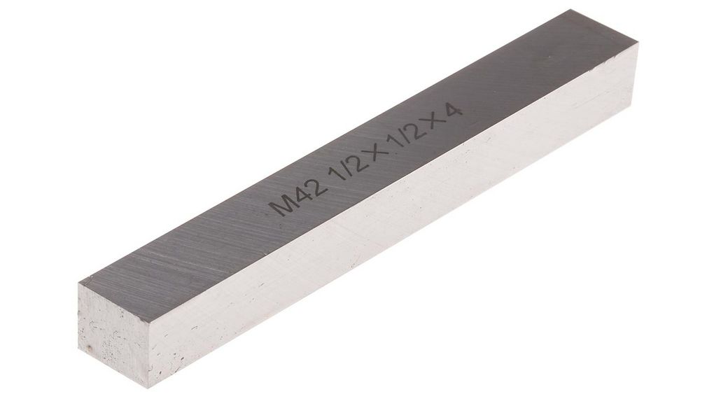 Square Tool Bit HSS, 4 in M42